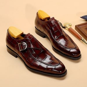 Fashion Classic Business Flat Shoes Men Designer Formal Dress Leather Shoes Men's Loafers Valentine Gifts Shoes Men Dress Shoes